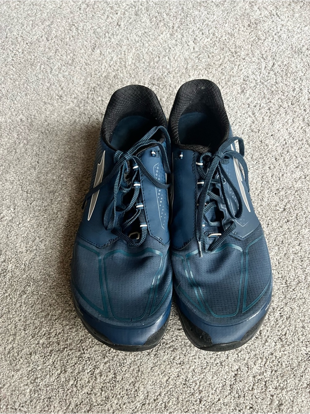Altra Men's 14 Superior 4 ALM1953G420 Blue Hiking Shoes Sneaker Rock Guards - Picture 5 of 7